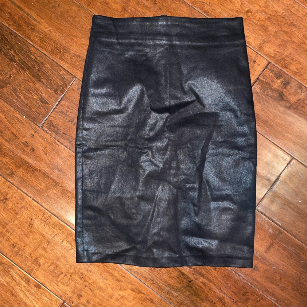 All Saints Metal Pencil Skirt Size 0